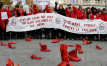 Thousands in Brussels protest violence against women