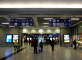 European sleeper's Night Train from Berlin arrives at Brussels Midi station