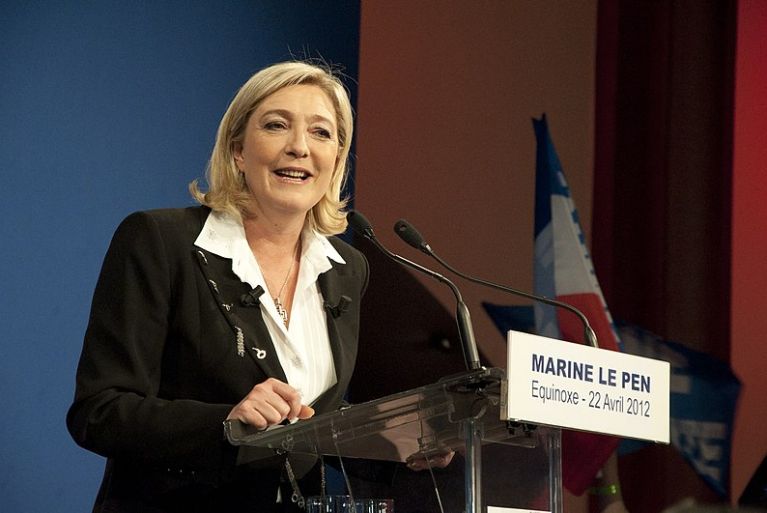 Le Pen seeks to reassure French business leaders as election debate opens