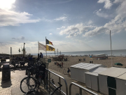 Belgian beaches covered in litter after busy tropical summer day